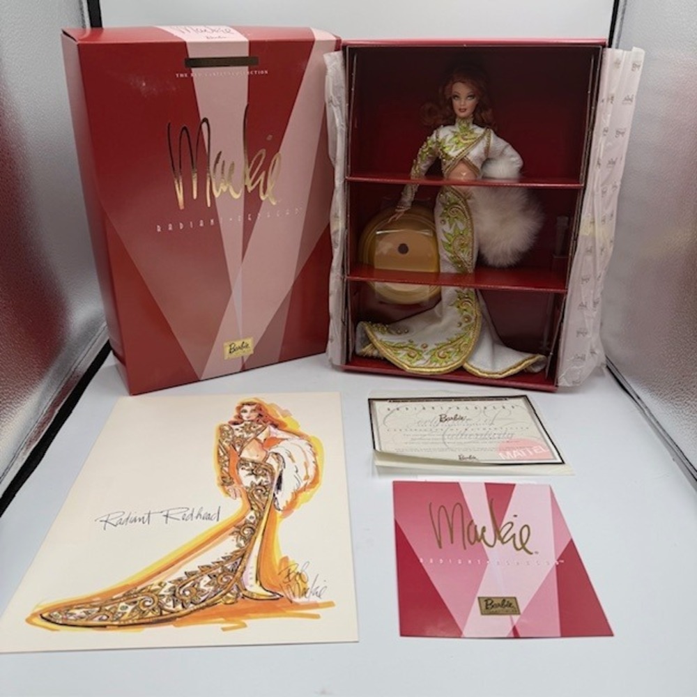 Barbie Bob Mackie Radiant Redhead Red Carpet Collection Limited Edition 2001